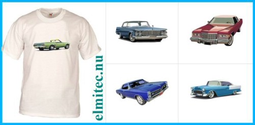 T-Shirt Bilar Classic