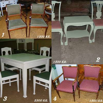 Matbord och 4 stolar