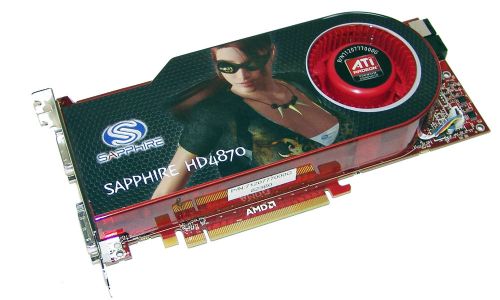 Sapphire Radeon HD4870 Dual-DVI 512mb.