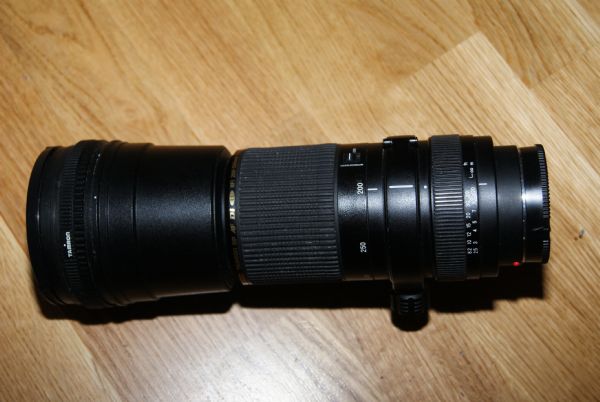 Tamron 200 - 500 mm, f. 5 - 6,3 objektiv