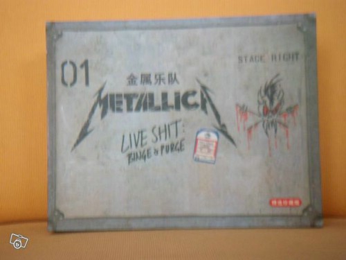 Metallica Live shit binge and purge Box Japan