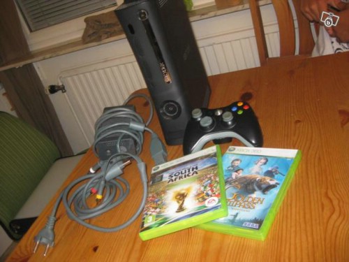 Xbox 360 elite +spel